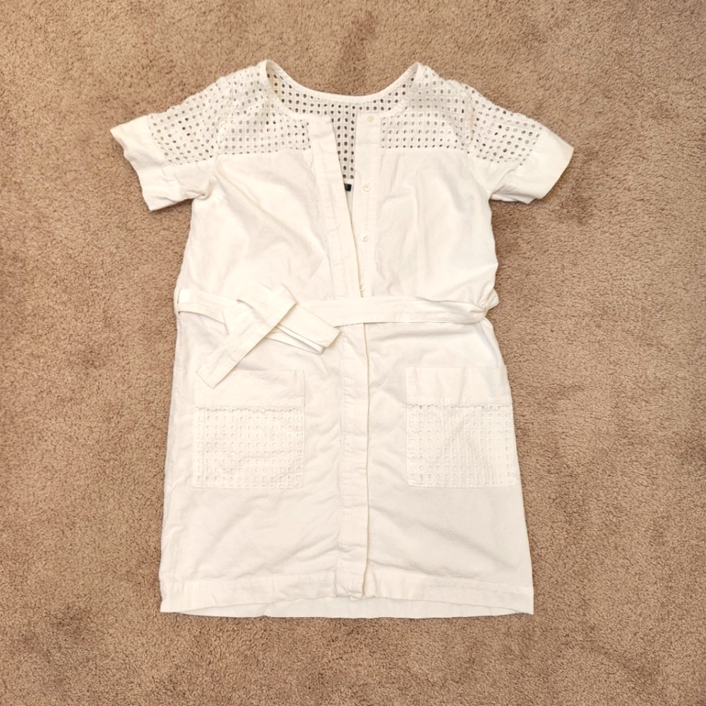 Abercrombie & Fitch Button-Up Skirt Cotton Shirtdress XS